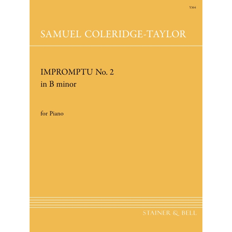 Coleridge-Taylor, Samuel - Impromptu No. 2 in B minor