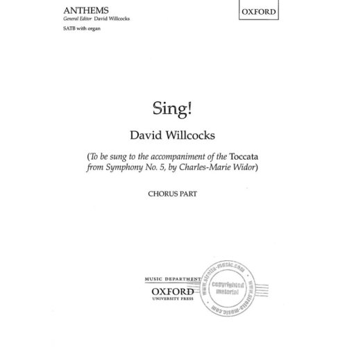 Willcocks, David - Sing!
