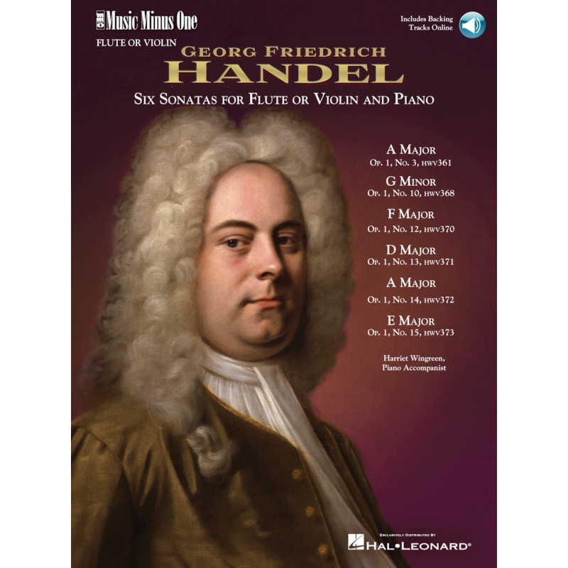 Händel, Georg Friedrich - Six sonatas for flute (or violin) and piano
