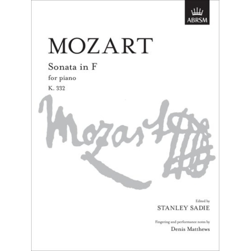 Mozart, W.A - Sonata in F K. 332