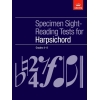 Specimen Sight-Reading Tests for Harpsichord, Grades 4-8