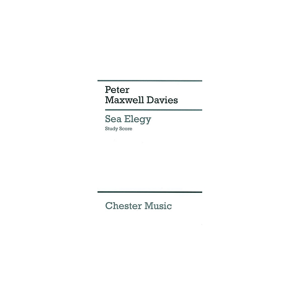 Davies, Peter Maxwell - Sea Elegy