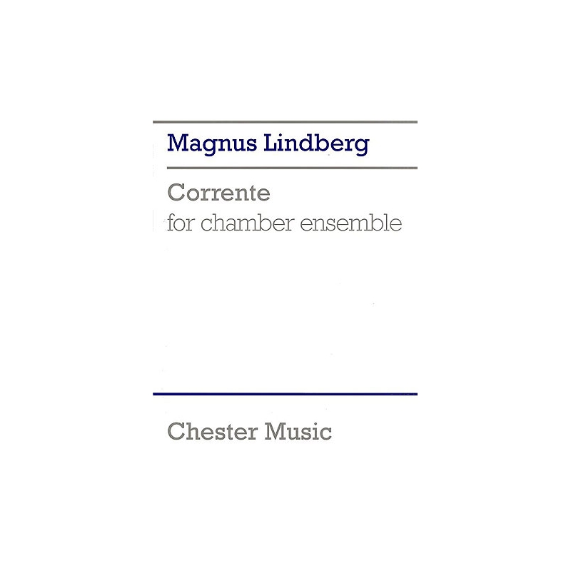 Lindberg, Magnus - Corrente