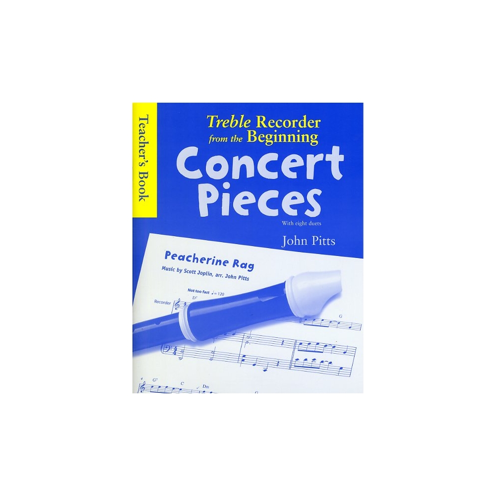 Treble Recorder From The Beginning - Concert Pieces: Teacher's Book