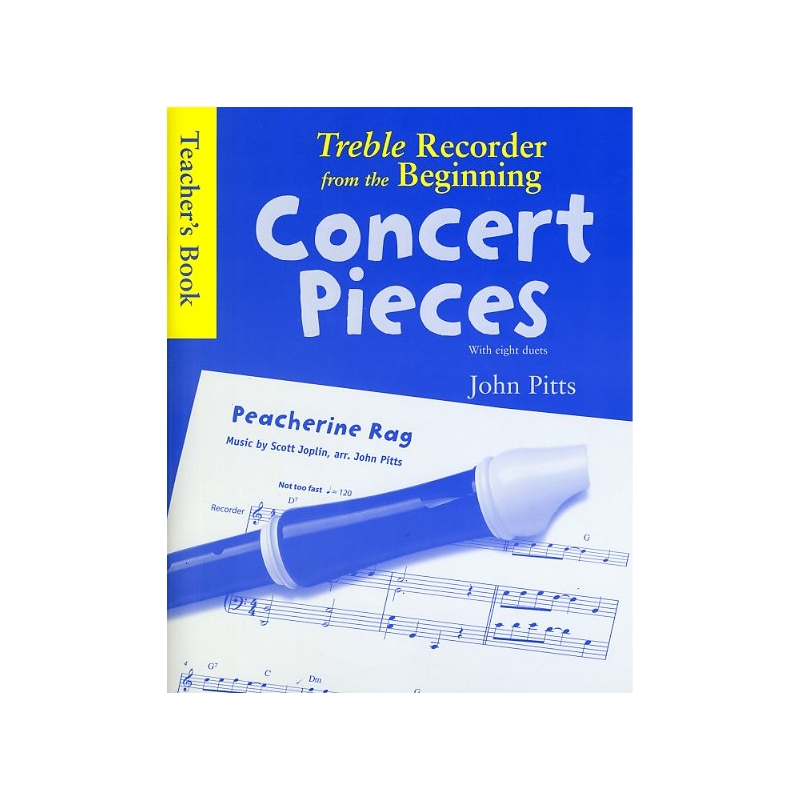Pitts, John - Treble Recorder From The Beginning Teacher's