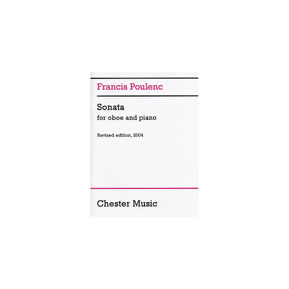Poulenc, Francis - Sonata For Oboe And Piano
