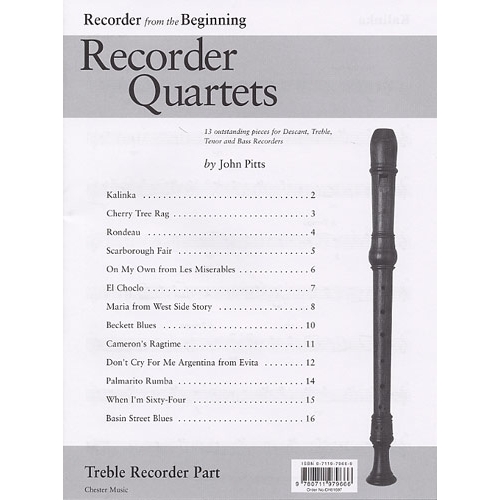 Recorder Quartets: Treble...