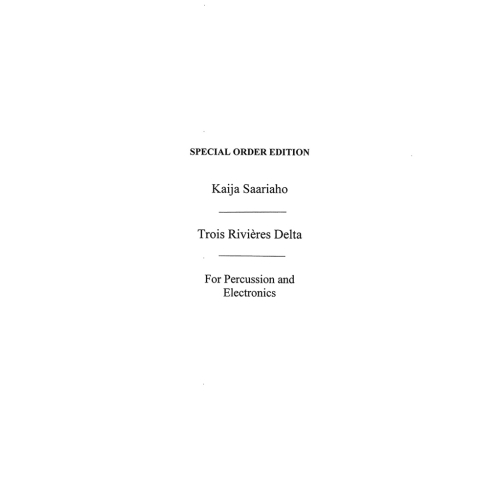 Saariaho, Kaija - Trois...