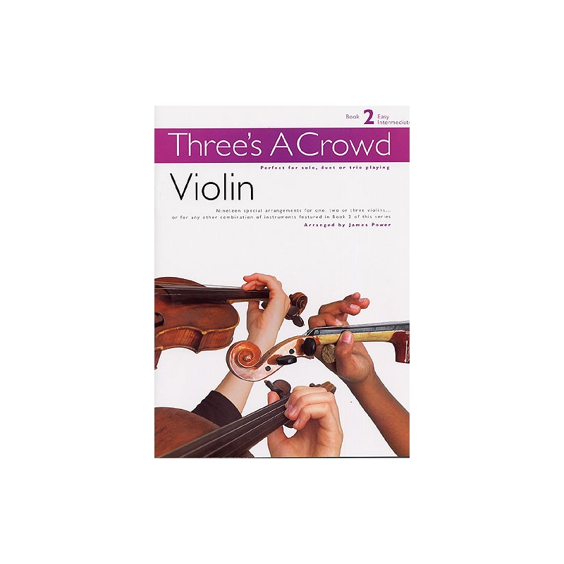 Three's A Crowd: Book 2 (Violin)