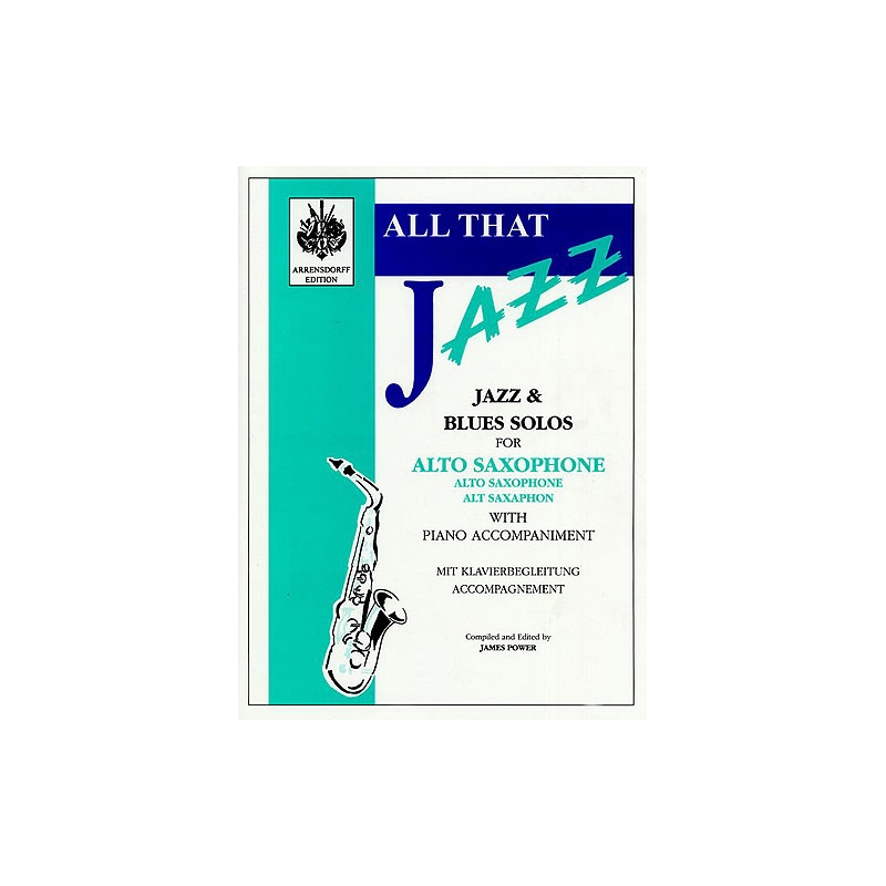 All That Jazz For Alto Saxophone