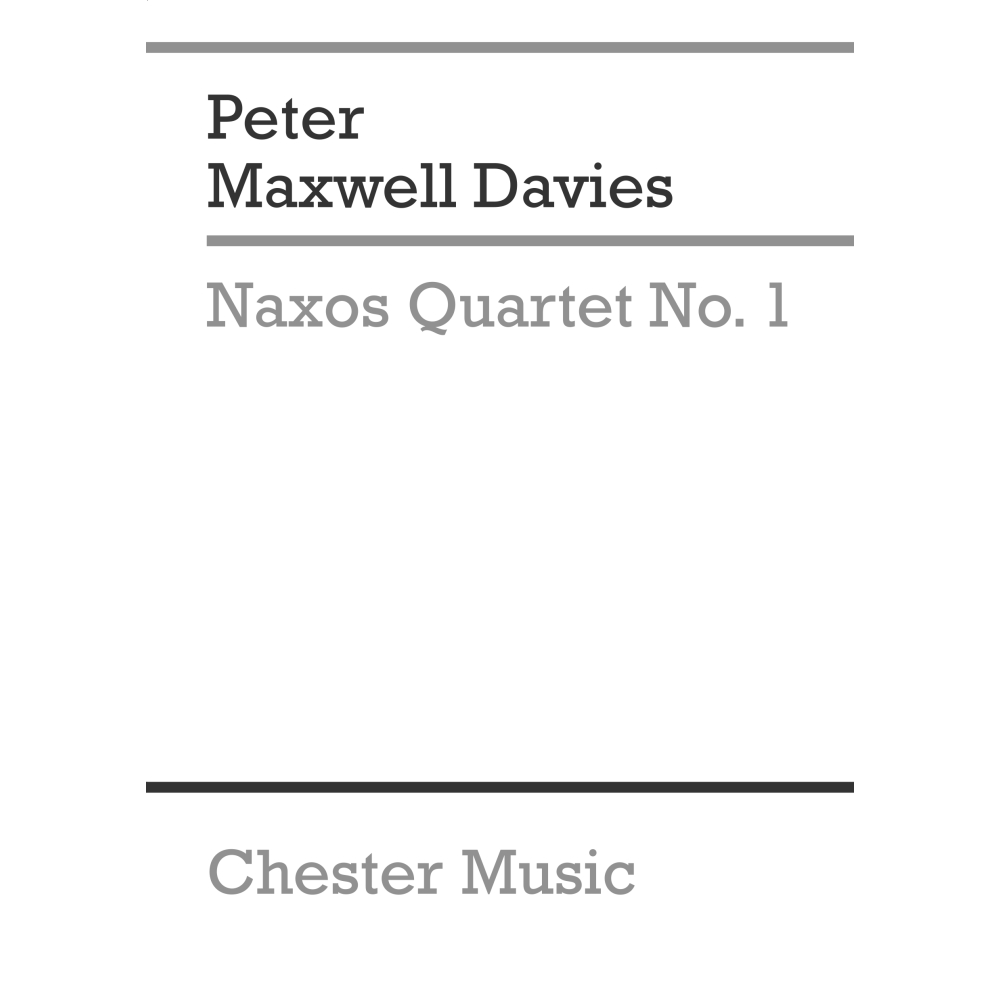 Naxos Quartet No.1