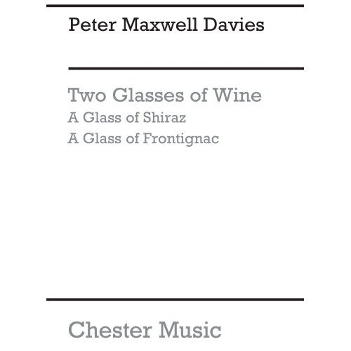 Davies, Peter Maxwell - Two...