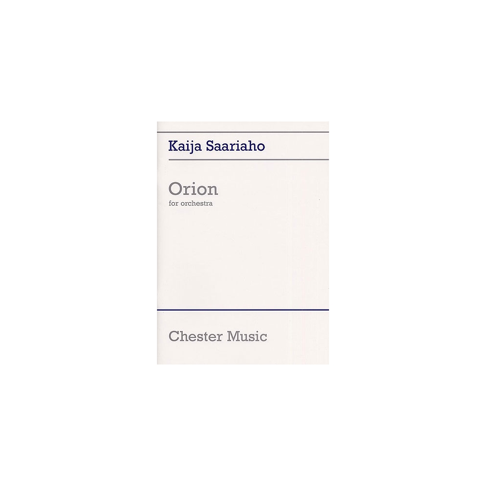 Saariaho, Kaija - Orion (Full Score)
