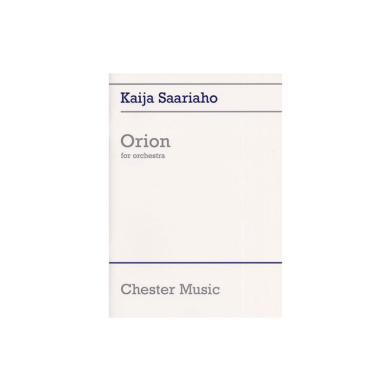 Saariaho, Kaija - Orion (Full Score)
