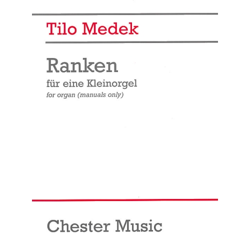 Medek, Tilo - Ranken For Organ Manuals