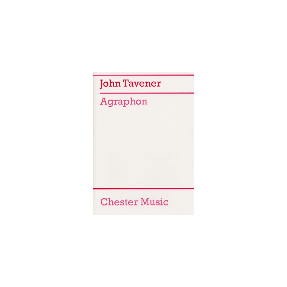 Tavener, John - Agraphon