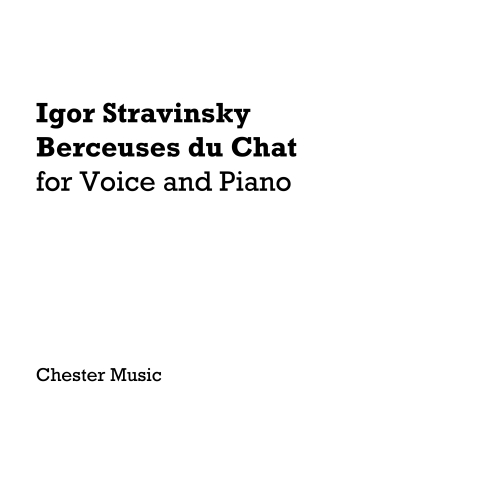 Stravinsky, Igor -...