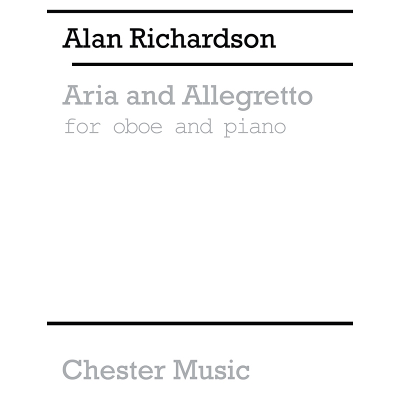 Aria and Allegretto for Oboe and Piano