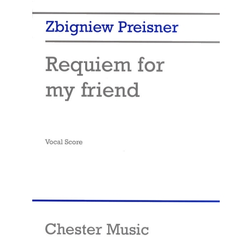 Preisner, Zbigniew - Requiem For My Friend