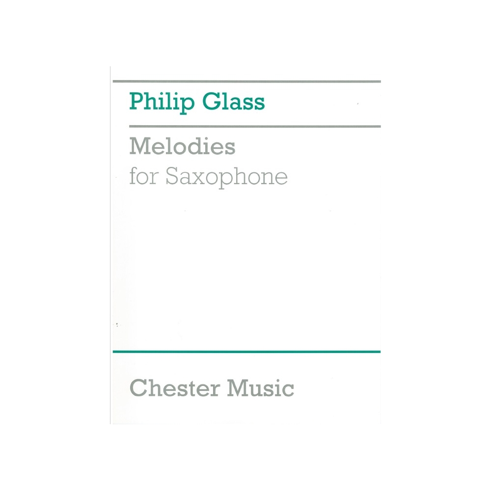 Glass, Philip - 13 Melodies For Saxophone