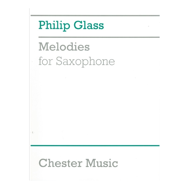 Glass, Philip - 13 Melodies For Saxophone