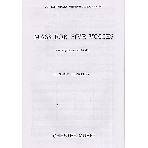 Mass For Five Voices Op.64