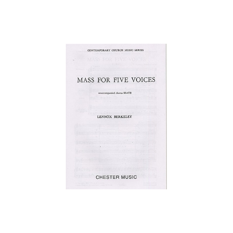 Mass For Five Voices Op.64