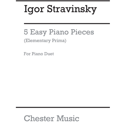 Stravinsky, Igor - 5 Easy...