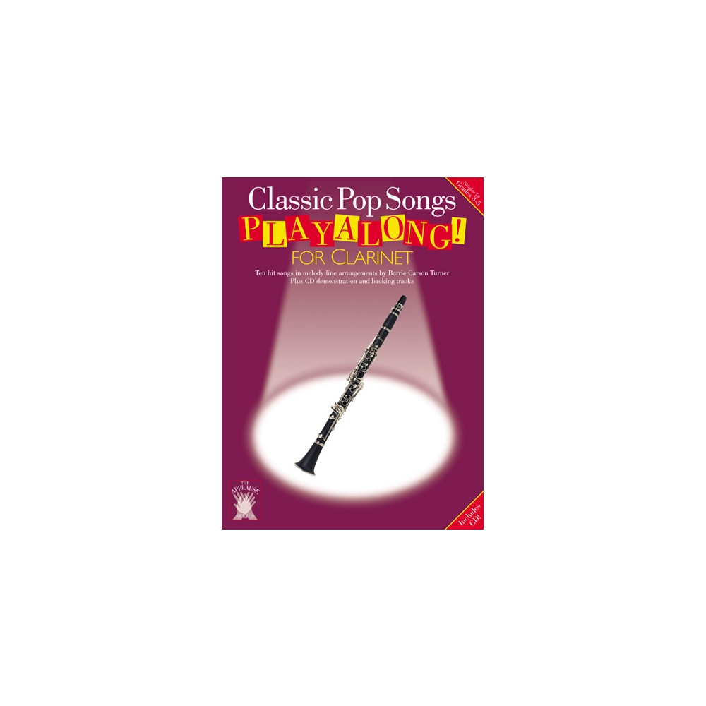 Classic Pop Songs Playalong For Clarinet