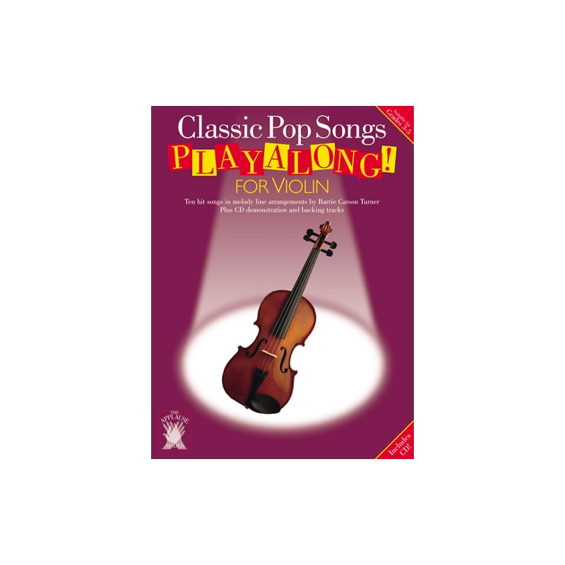 Classic Pop Songs Playalong For Violin