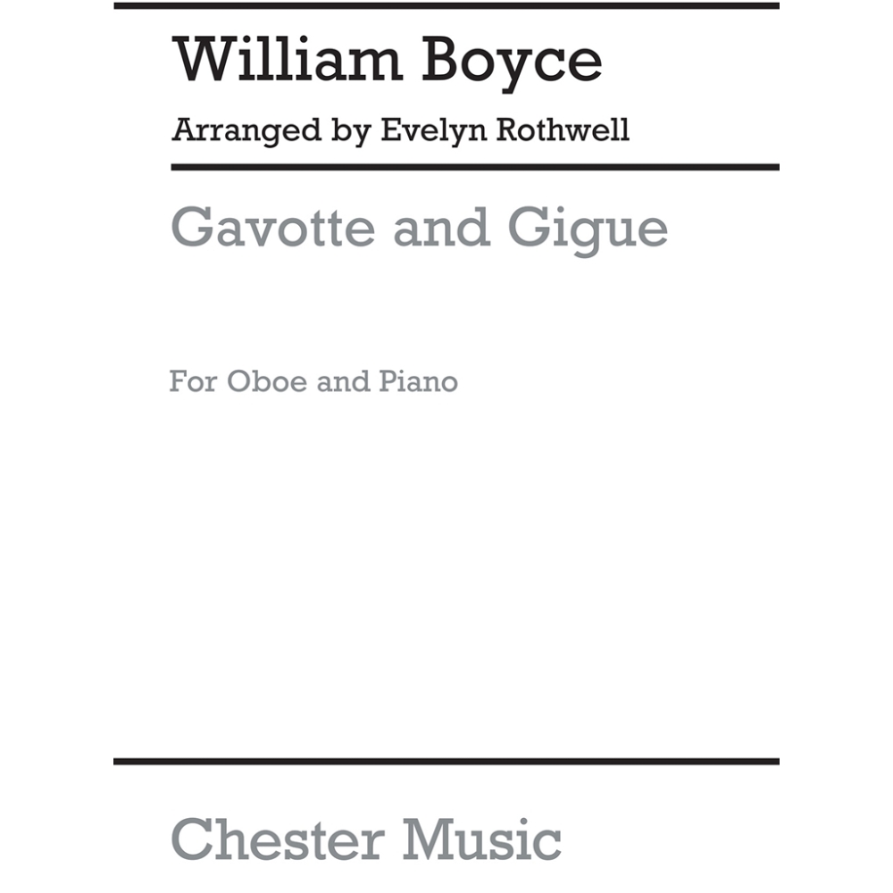 Boyce, William - Gavotte & Gigue