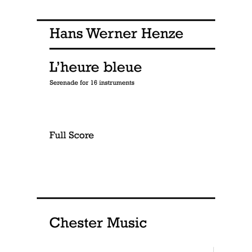 Henze, Hans Werner -...