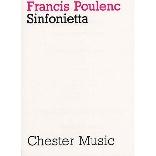 Poulenc, Francis - Sinfonietta