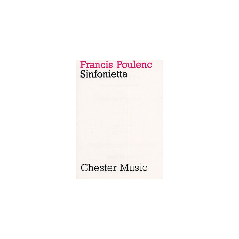 Poulenc, Francis - Sinfonietta