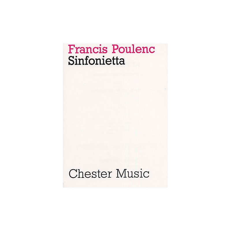 Poulenc, Francis - Sinfonietta