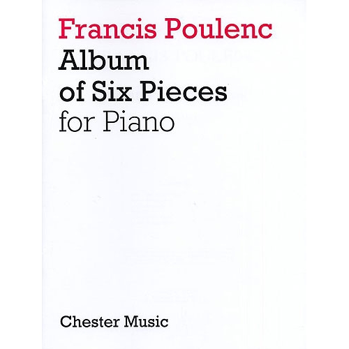 Poulenc, Francis - Album of...
