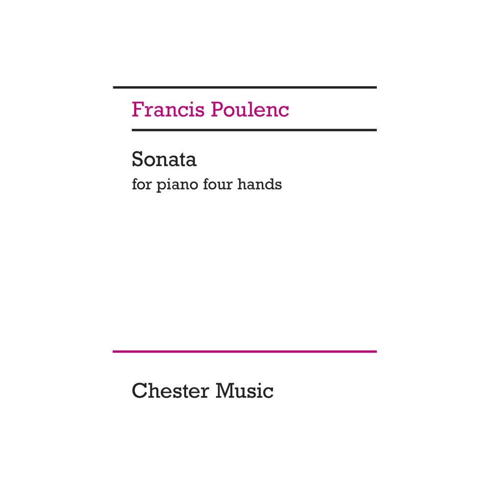 Poulenc, Francis - Sonata For Piano 4 Hands