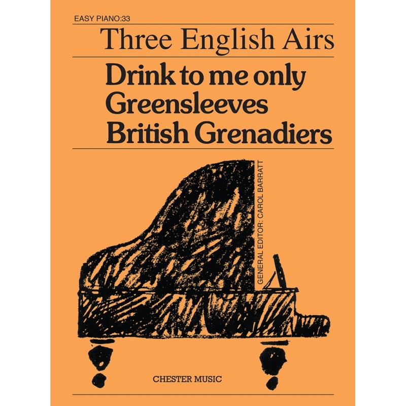Three English Airs (Easy Piano No.33)