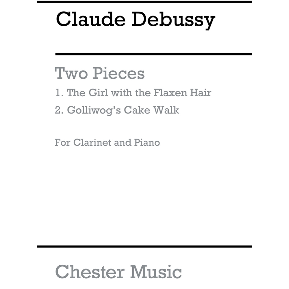 Debussy, Claude - Two Pieces For Clarinet And Piano