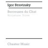 Stravinsky, Igor - Berceuses Du Chat (Miniature Score)