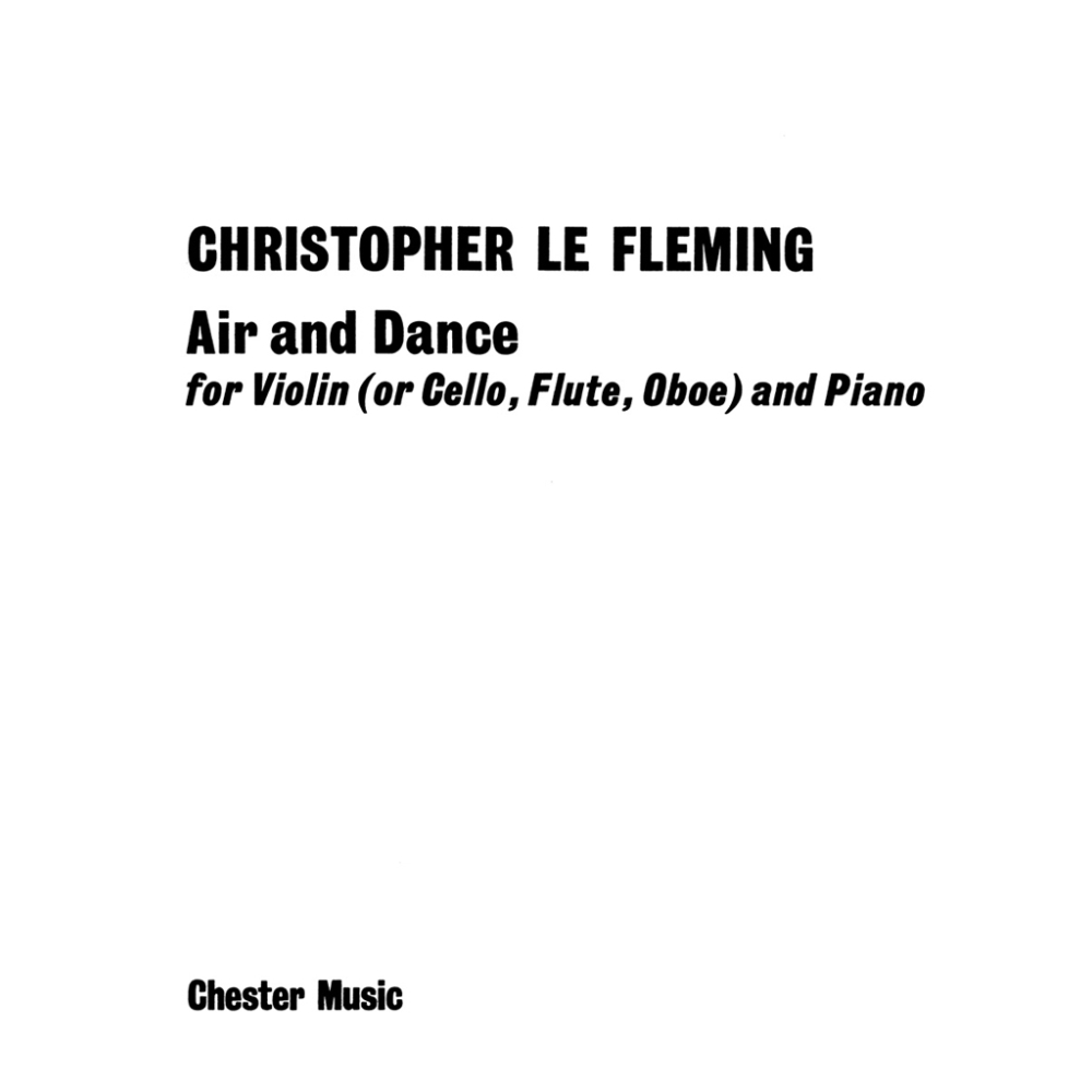 Fleming, Christopher - Air And Dance (Treble Clef)