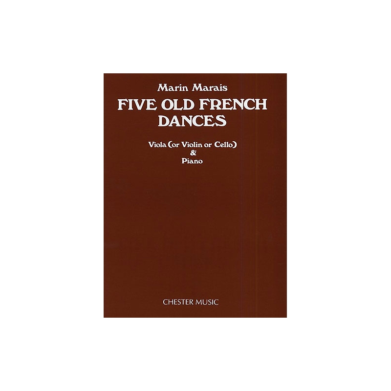 Marais, Marin - 5 Old French Dances