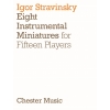Stravinsky, Igor - Eight Instrumental Miniatures (Miniature Score)