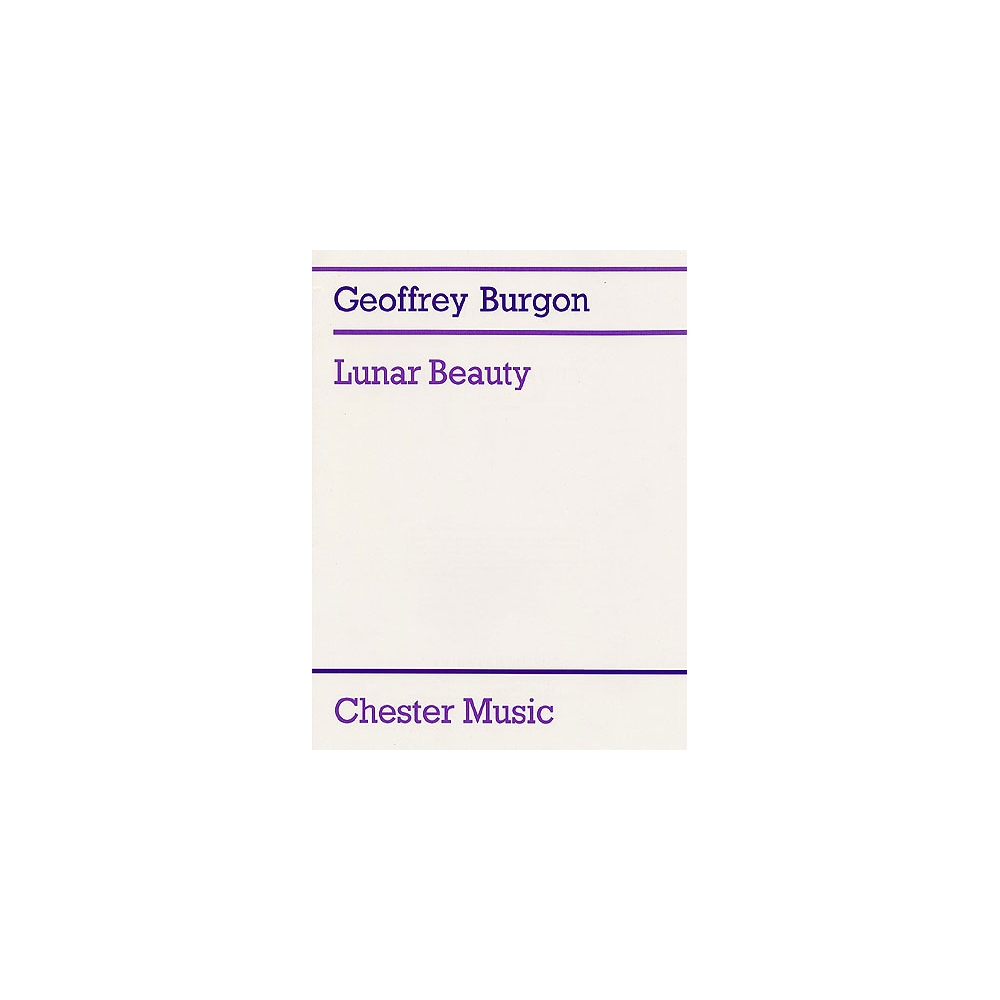 Lunar Beauty (Tenor or Medium Voice/Guitar)