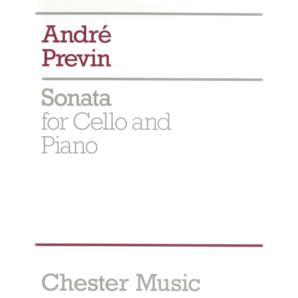 Previn, André - Cello Sonata