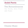 Previn, André - Two Remembrances