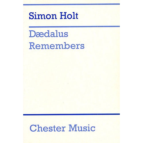 Holt, Simon - Daedalus...