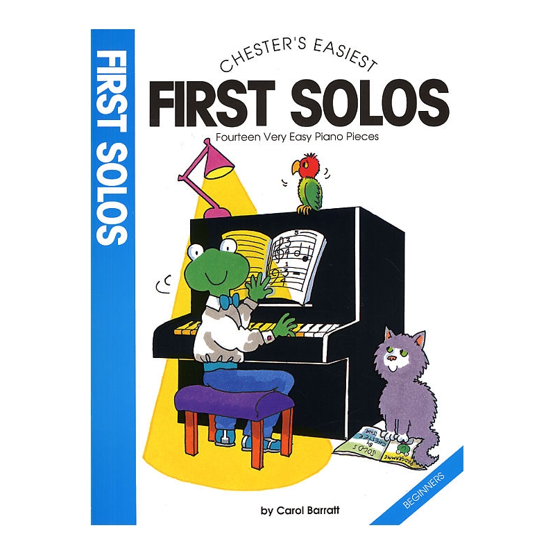Barratt, Carol - Chester's Easiest First Solos