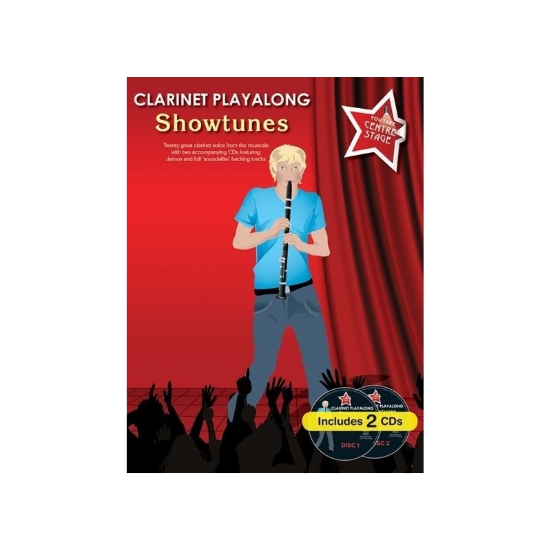 You Take Centre Stage Clarinet Playalong Showtunes