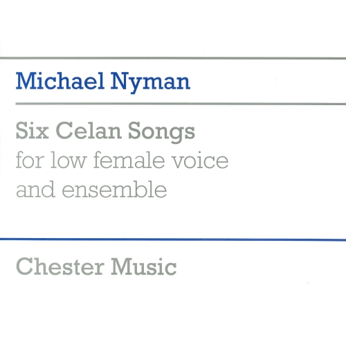 Six Celan Songs Full Score